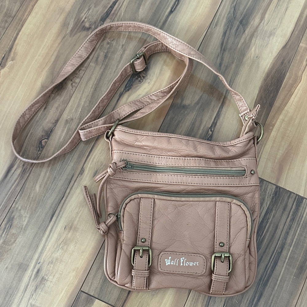 Wallflower Blush Crossbody Bag